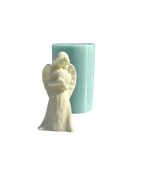 Angel Girl with Heart mold