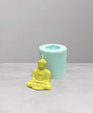 Meditating Buddha silicone mold