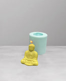 Meditating Buddha silicone mold