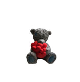 Teddy bear with hearts Mold